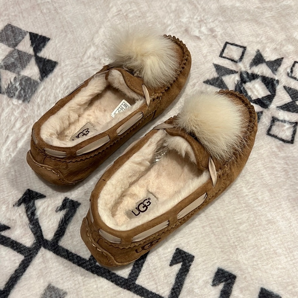 UGG Dakota Pom Pom Slippers